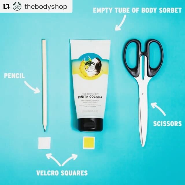 So, this is adorable - thank you @thebodyshop for this crafty-cute idea!
#Repost @thebodyshop Don’t chuck that used Body Sorbet tube. Give it new life as a coin purse and organise your bag this summer. No more tangled headphones or rummaging for your keys.