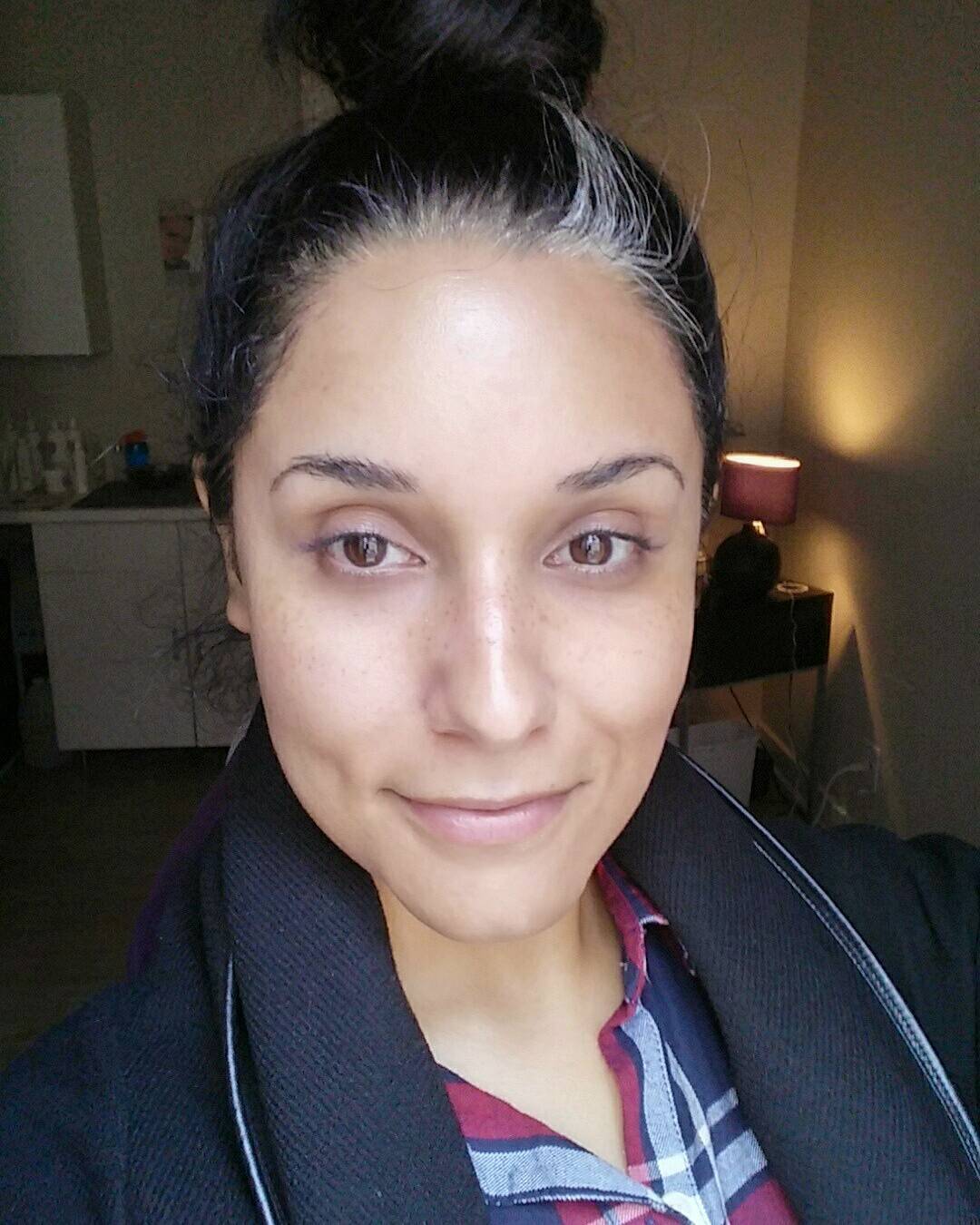 No makeup. No filters. No need! My skin is glowing after an @infusemedspa #hydrafacial today. I'm aiming to go makeup free more & more and with med spas and services like this, instead of flinching, I'm proud to show off my bare face!